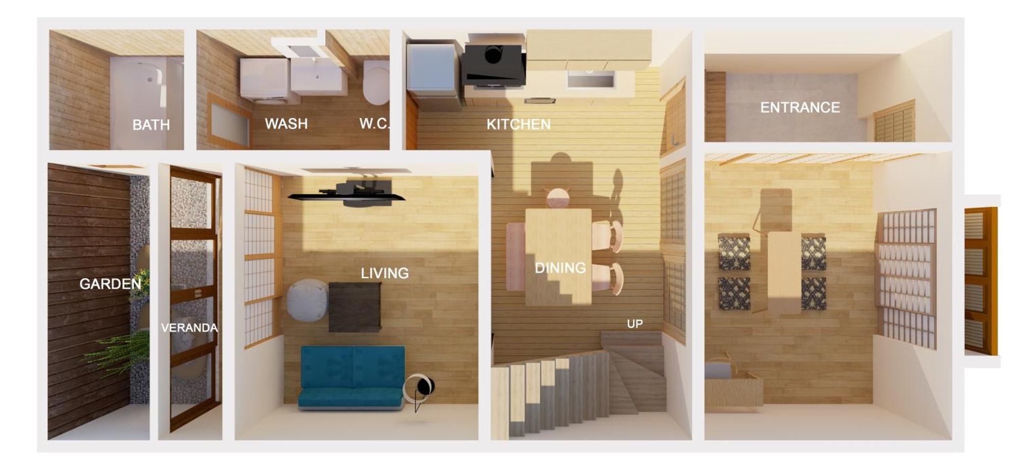 Hébergement de vacances Shiki Homes Machiya 町家明